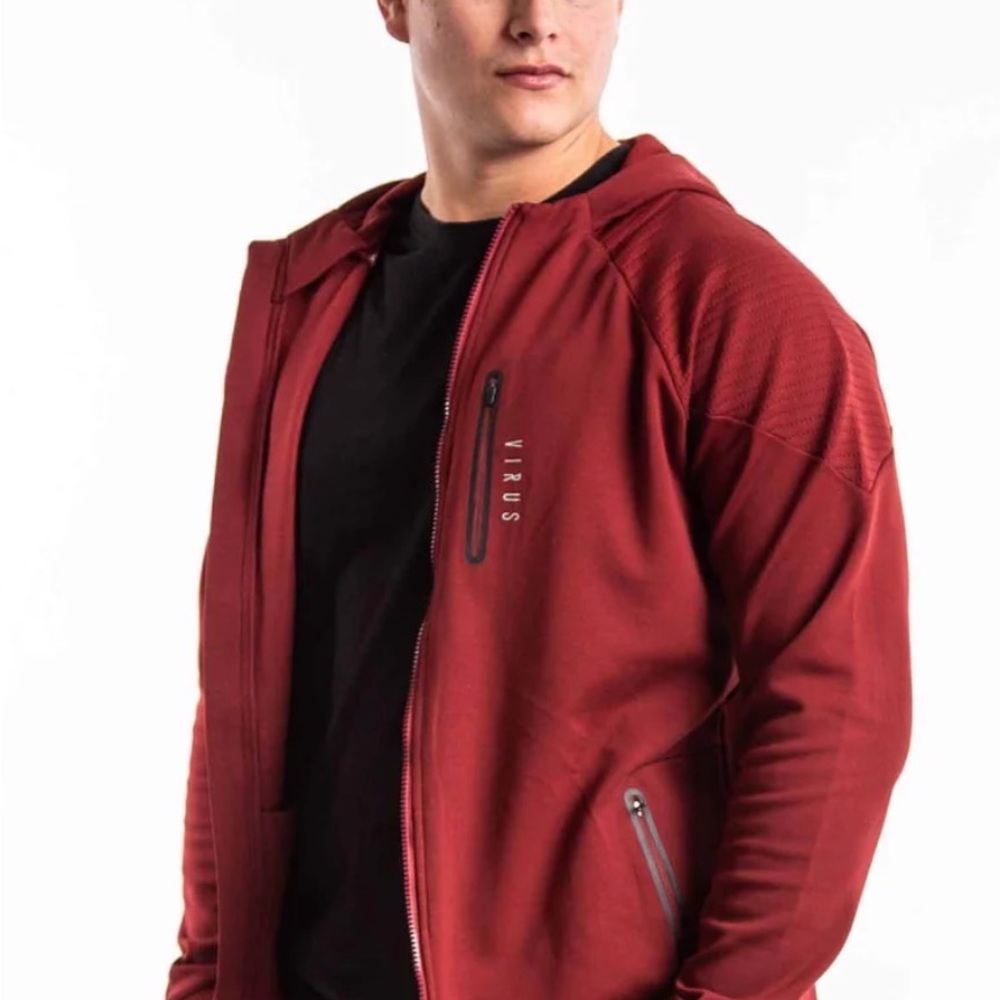 Brand new VIRUS JACKET Shadow full zip hoodie